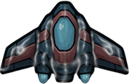 Nave principal plateada de Space Runner